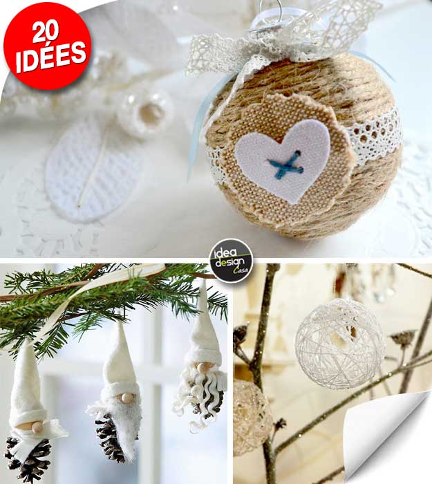 Déco de Noel DIY pour le Sapin! 20 idées + Tutoriel