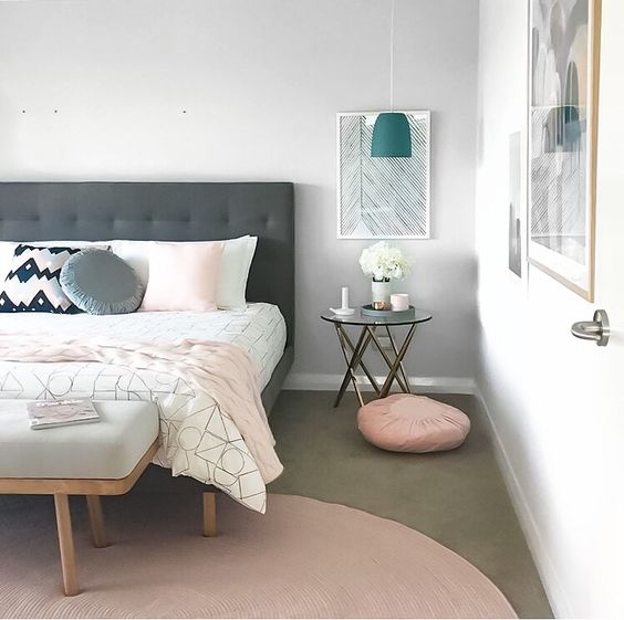 Couleurs pastel pour la chambre à coucher! 20 idées pour ...