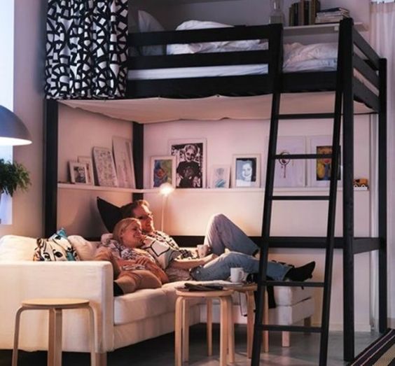 Gagner De La Place Avec Un Lit Mezzanine 20 Idees