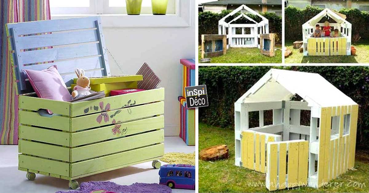 Creations Avec Palettes Pour Les Enfants 20 Idees Inspirantes