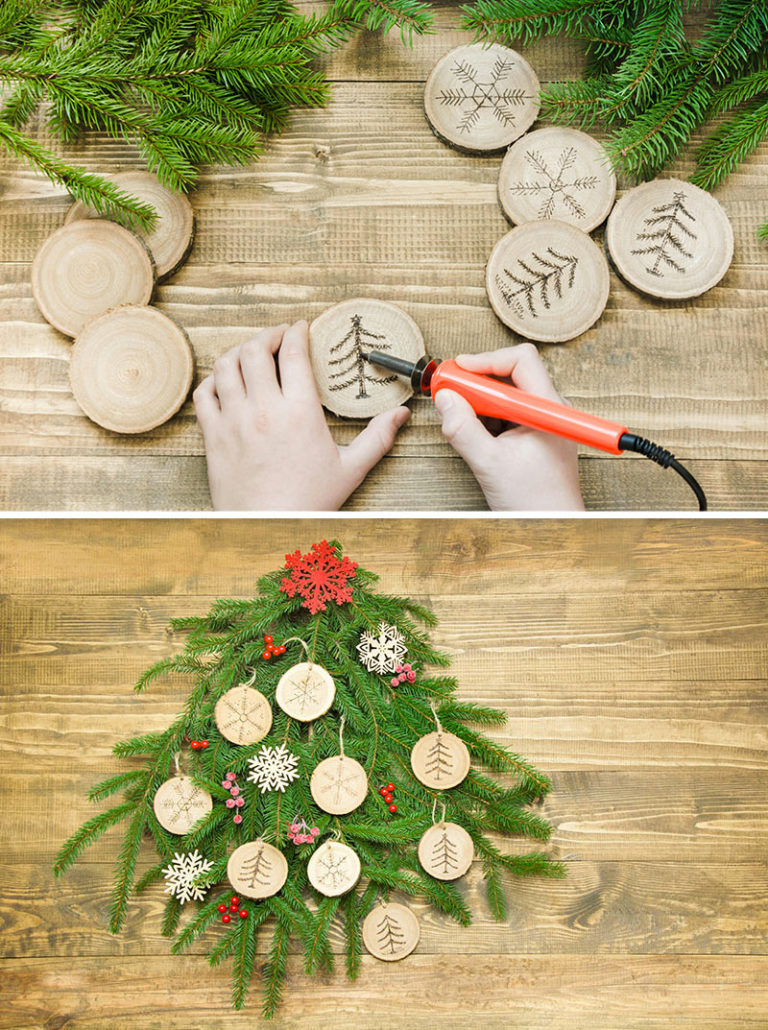 Décorations de Noël DIY avec du bois de récup! 24 idées à copier de suite