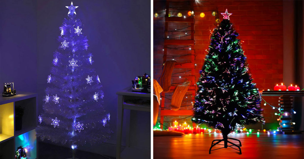 11 sapins avec lumières intégrées pour un Noël moderne