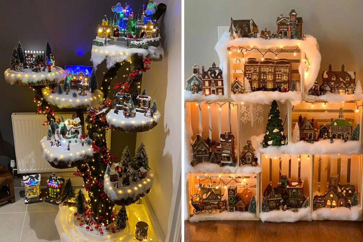 Maisons - Petits mondes miniatures de Noël